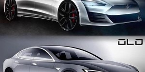 造型更具侵略性，全新特斯拉Model S渲染图曝光