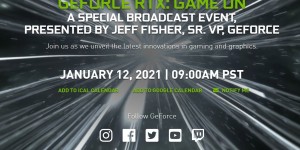英伟达 CES 2021 发布会官宣：将带来新款移动版 RTX 显卡