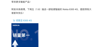 闷声发大财的诺基亚，就靠这种手机拿下销量第一