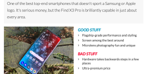 实力超群，OPPO Find X3获得英国媒体stuff五星好评