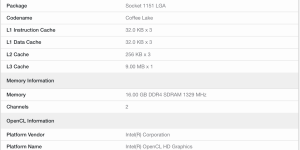 英特尔独显分数现身GeekBench：512EU仅看齐RTX2060